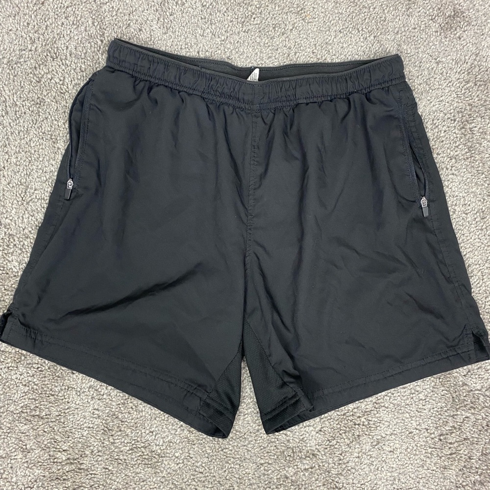 H&m reflective‎ black running shorts